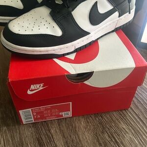 Nike Dunk Low Black and White Shoes